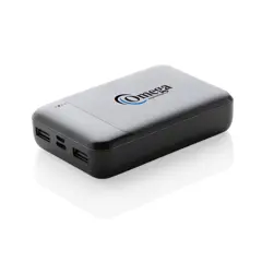 Bild på 10.000 mAh powerbank i återvunnen plast, RCS standard
