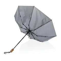 Bild på 21" Impact Aware™ RPET 190T automatiskt bambu paraply
