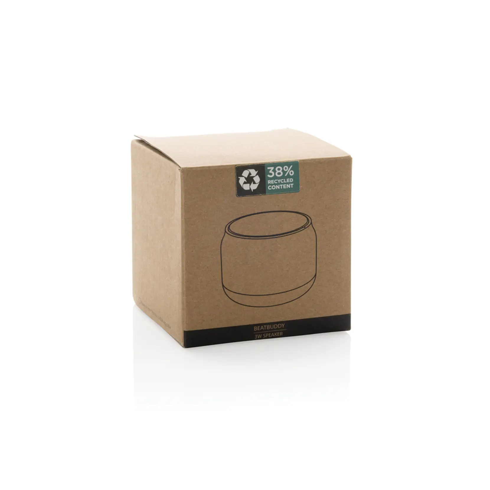 Bild på BeatBuddy recycled plastic 3W speaker