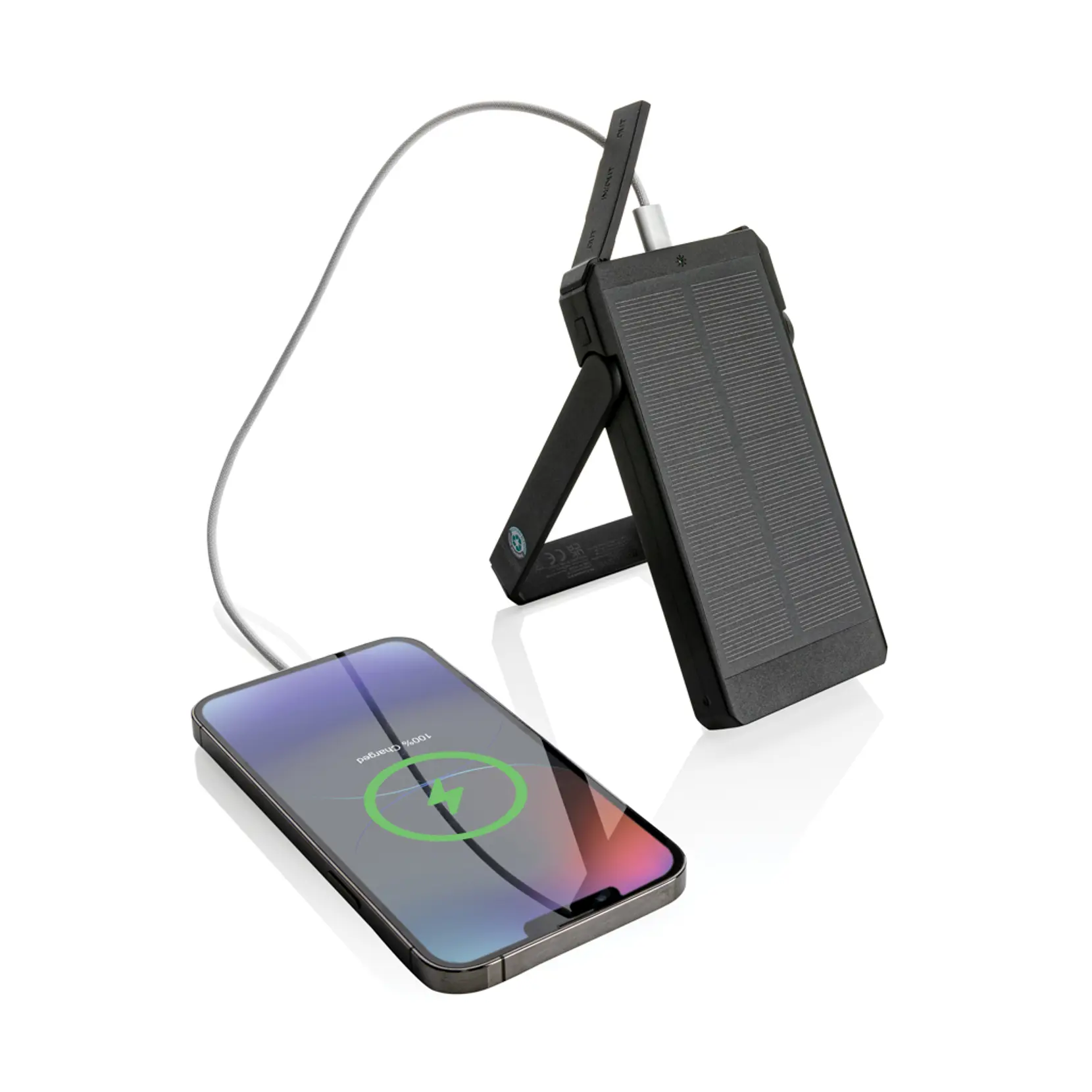 Bild på Skywave 10.000 mAh solcellspowerbank RCS återvunnen plast