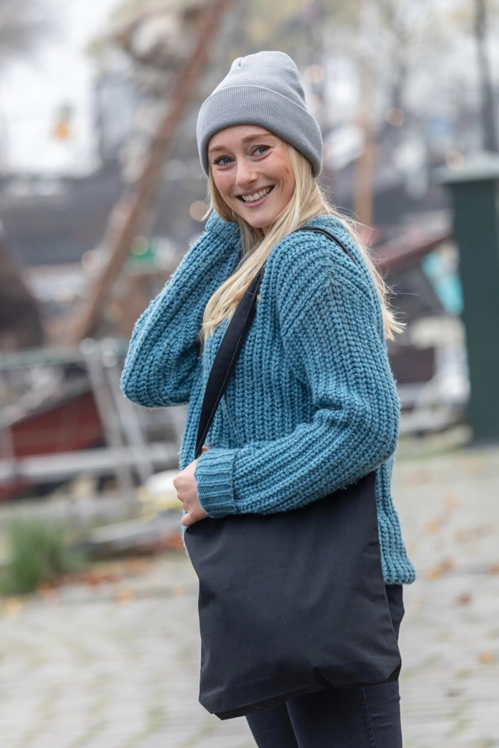 Bild på Impact Aware™ shoppingkasse i återvunnen bomull