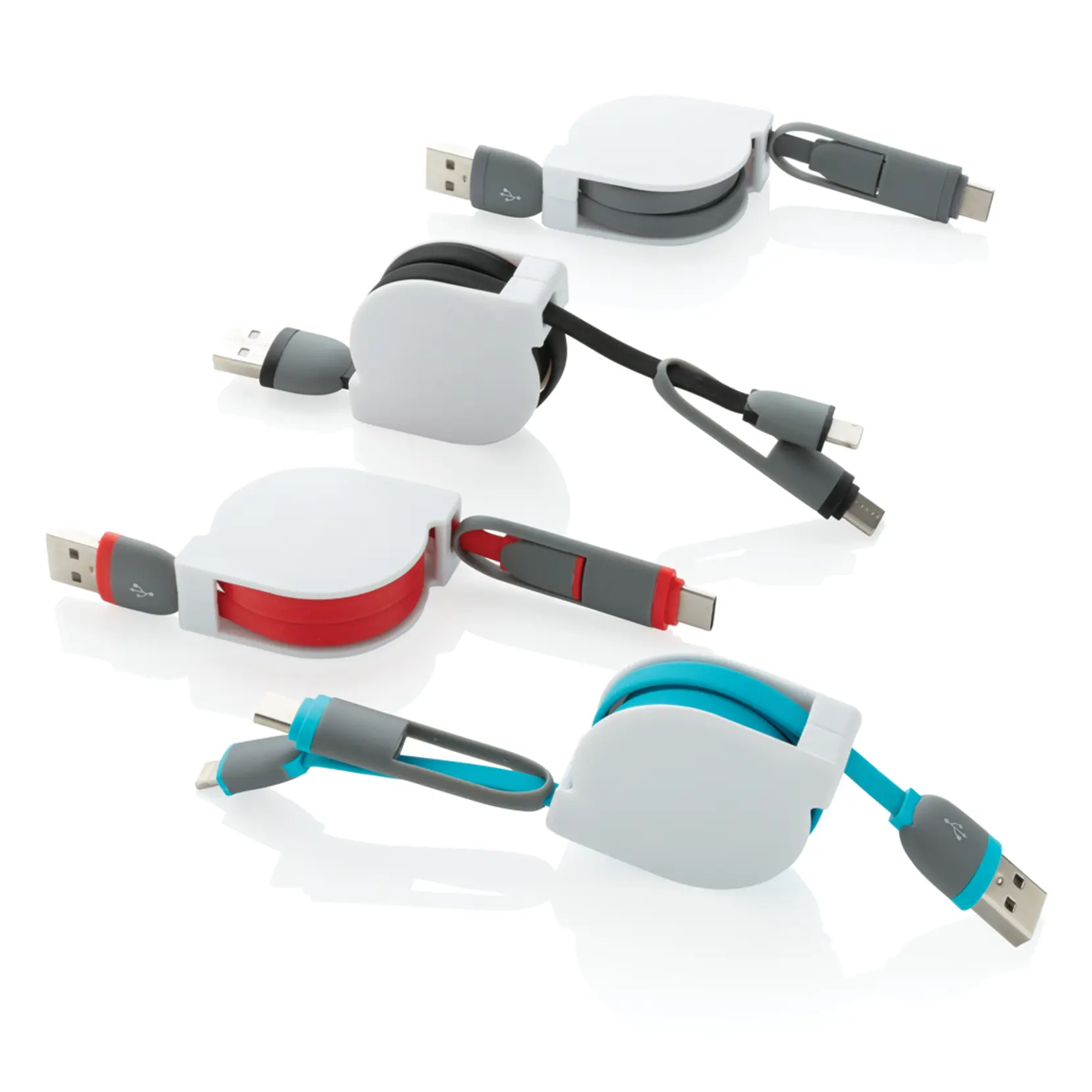 Bild på Utdragbar 3-i-1 kabel