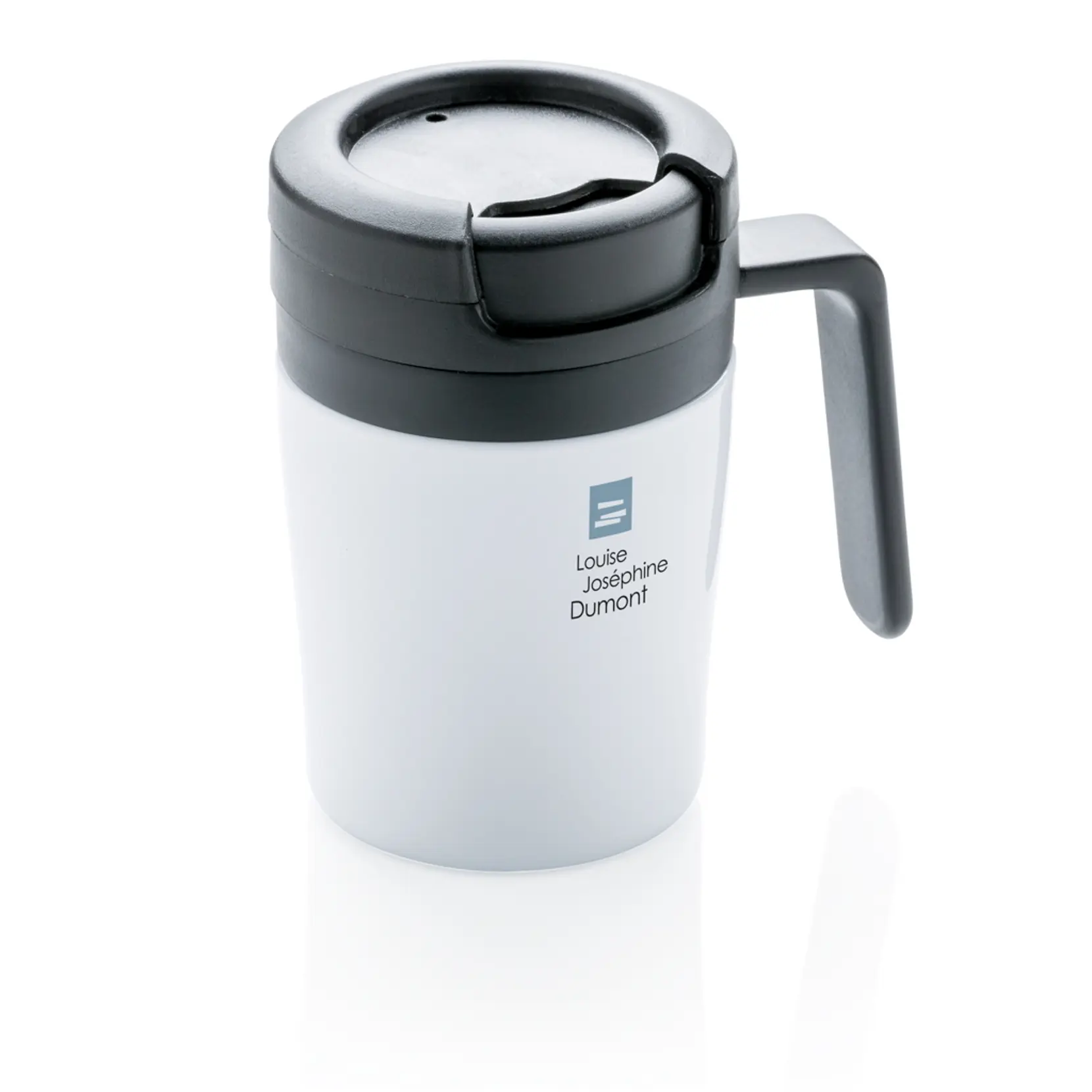 Bild på Coffee to go termosmugg med handtag
