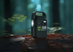 Bild på Power Vault 21.000 mAh bärbar kraftstation RCS rplast
