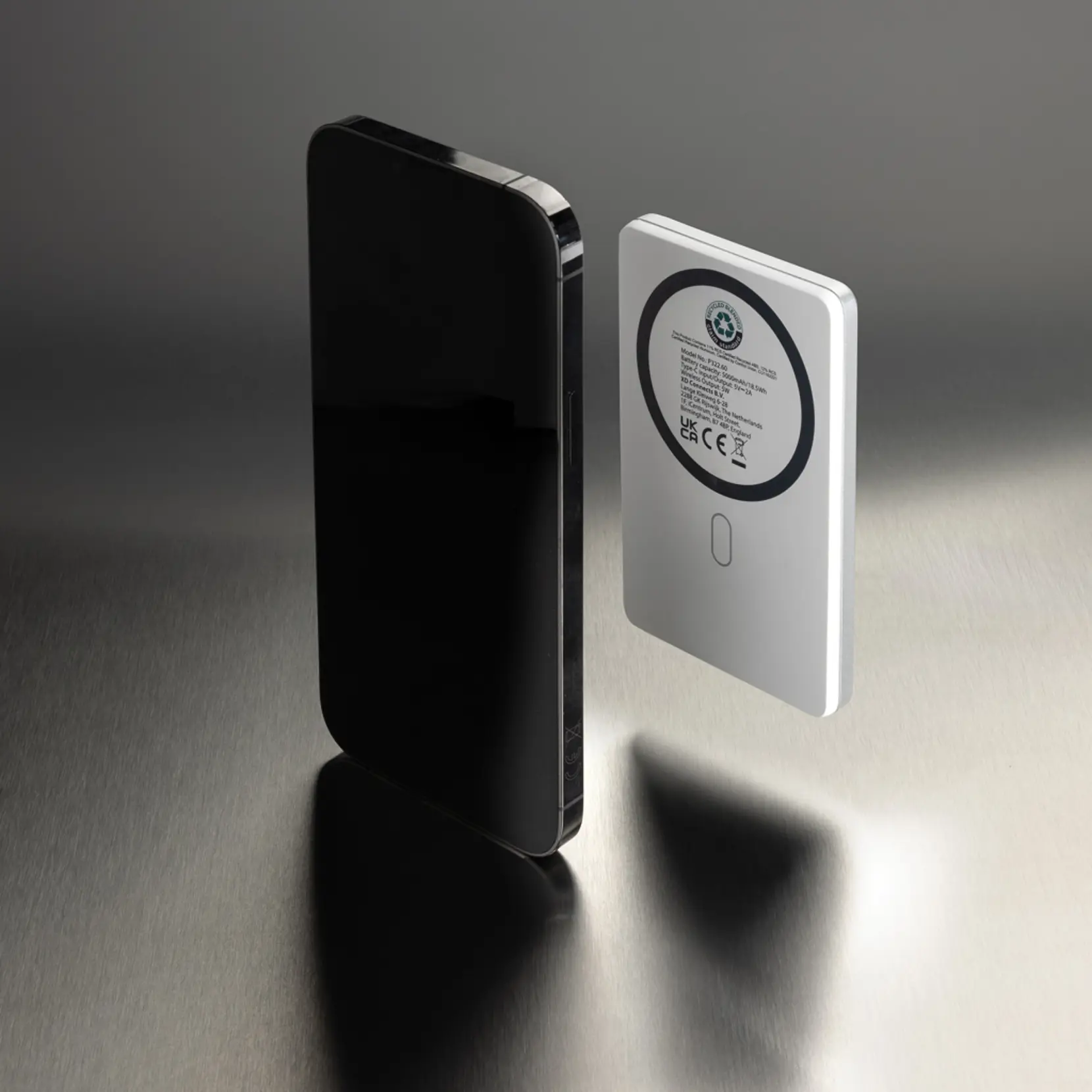 Bild på Orion RCS återvunnen aluminium 5000 mah 5W magnetisk powerba