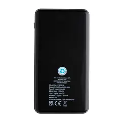 Bild på 8.000 mAh powerbank m. trådlös laddning RCS plast