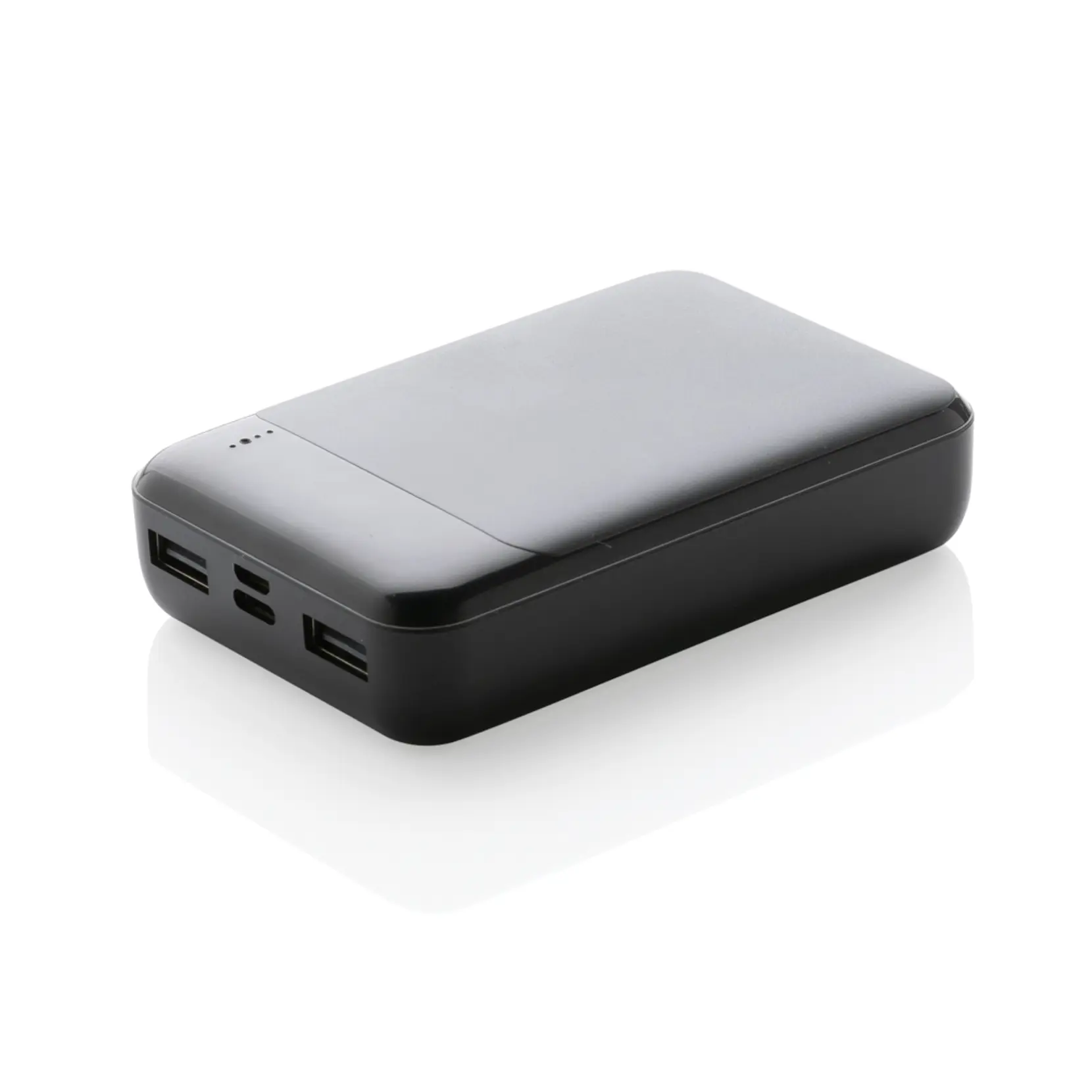 Bild på 10.000 mAh powerbank i återvunnen plast, RCS standard