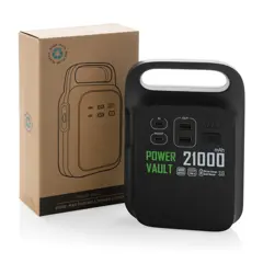 Bild på Power Vault 21.000 mAh bärbar kraftstation RCS rplast