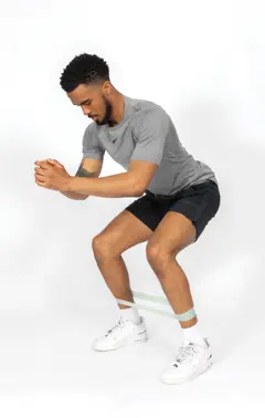 Bild på 4-pack elastiska träningsband i fodral