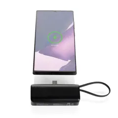 Bild på Powerlink RCS rplast 3000 mAh powerbank USB C-kontakt