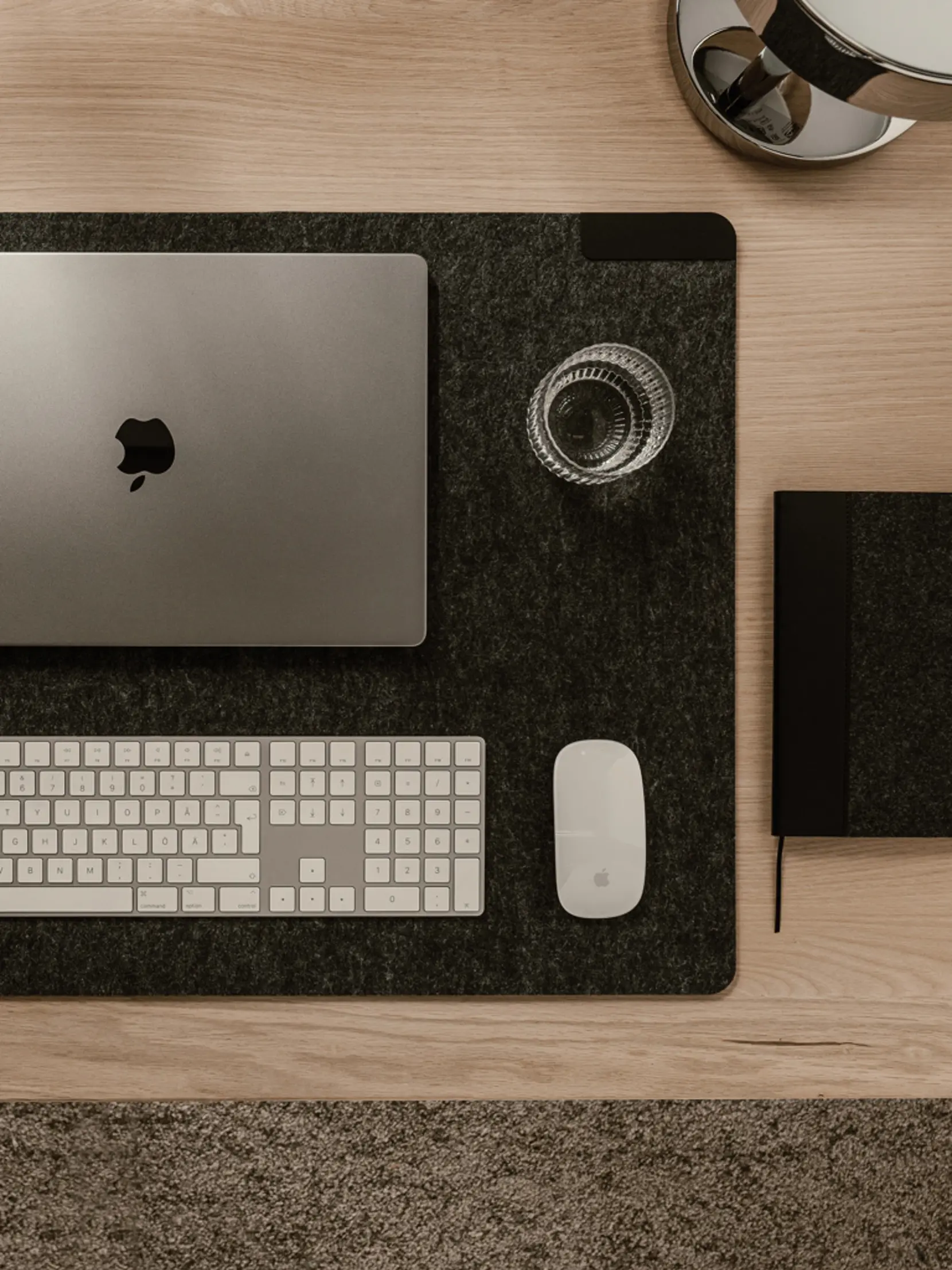 Bild på VINGA Albon GRS återvunnen filt underlägg