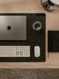 Bild på VINGA Albon GRS återvunnen filt underlägg