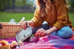 Bild på Black+Blum Lunchlåda i rostfritt stål, stor
