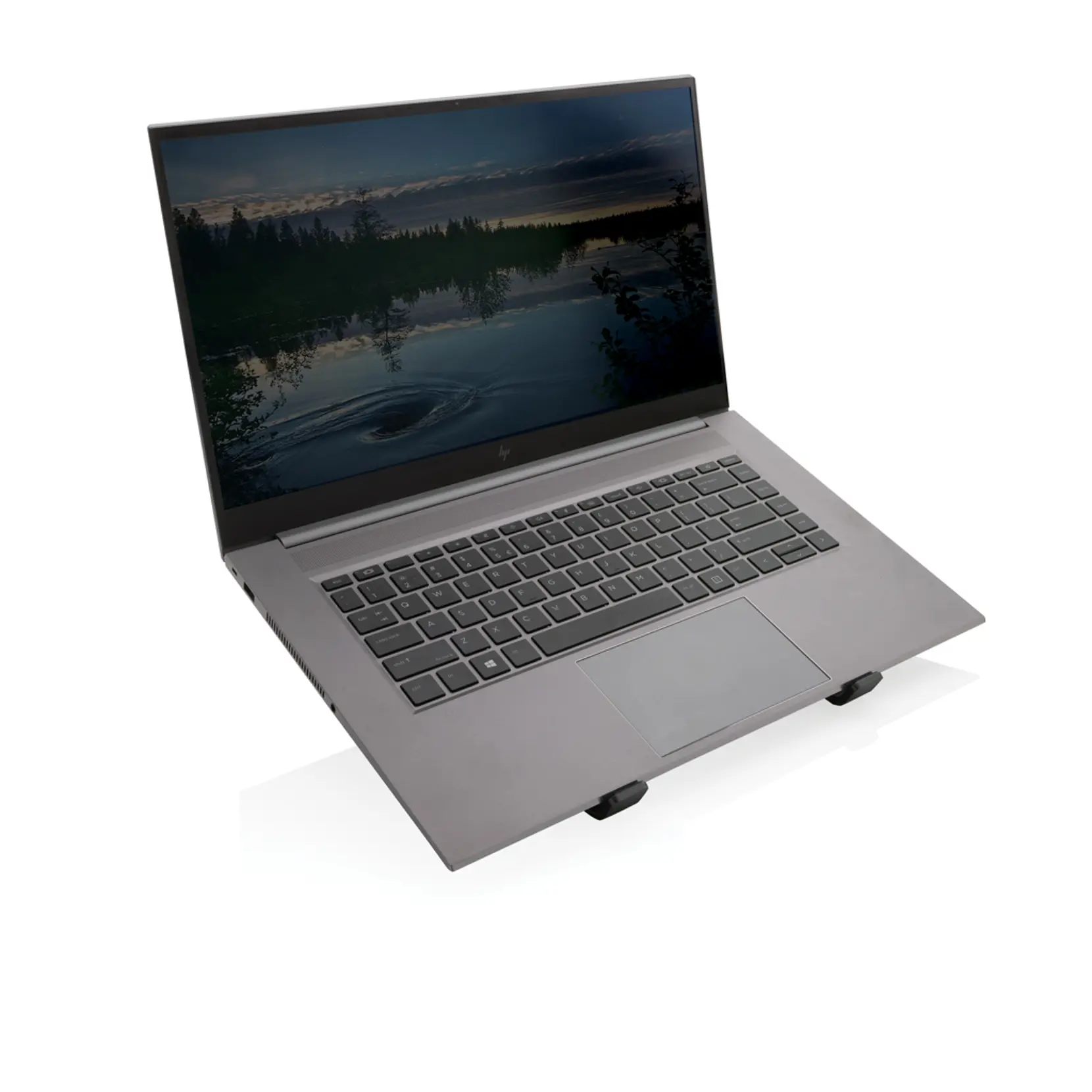 Bild på Terra laptopställ i RCS certifierad aluminium