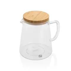 Bild på Ukiyo karaff i borosilikatglas med bambulock 1.2L