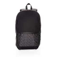 Bild på RPET reflekterande laptopryggsäck med AWARE™ spårämne