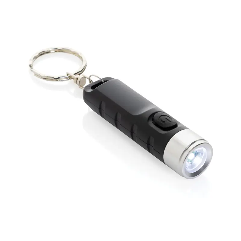 Globix RCS USB-laddningsbar nyckelringslampa