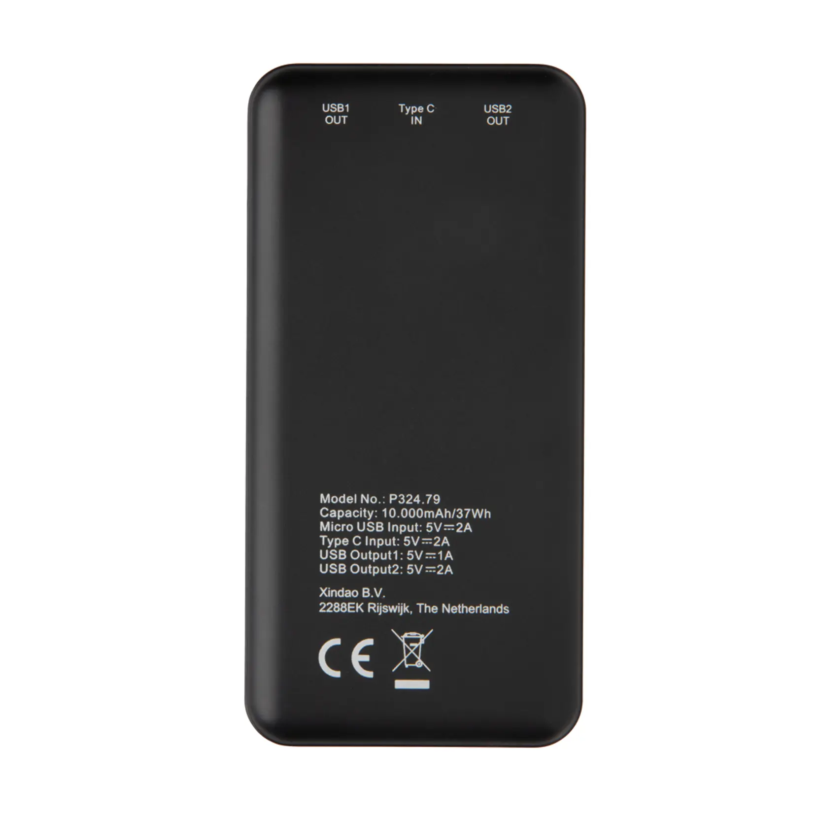 Bild på High Density 10.000 mAh powerbank i fickformat