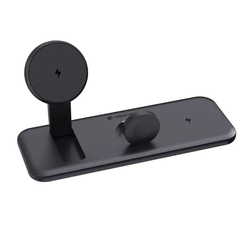 Urban Vitamin Torrance 3 i 1 magnetisk 15W-laddare