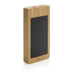 Bild på Sunwick 10.000mAh solcellspowerbank i bambu