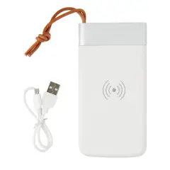 Bild på Aria 8.000 mAh 5W powerbank med trådlös laddning
