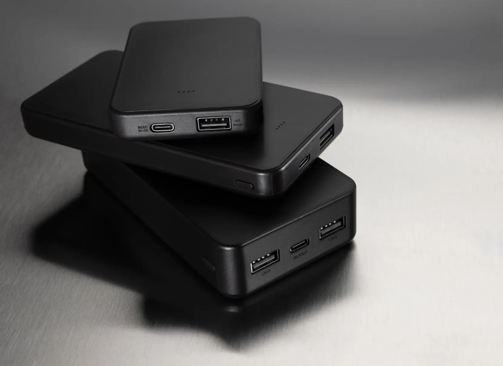 Bild på Boostcore RCS powerbank i återvunnen plast 5.000mAh med USB