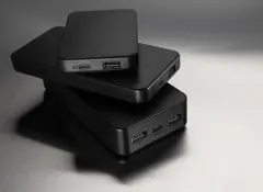 Bild på Boostcore RCS powerbank i återvunnen plast 5.000mAh med USB