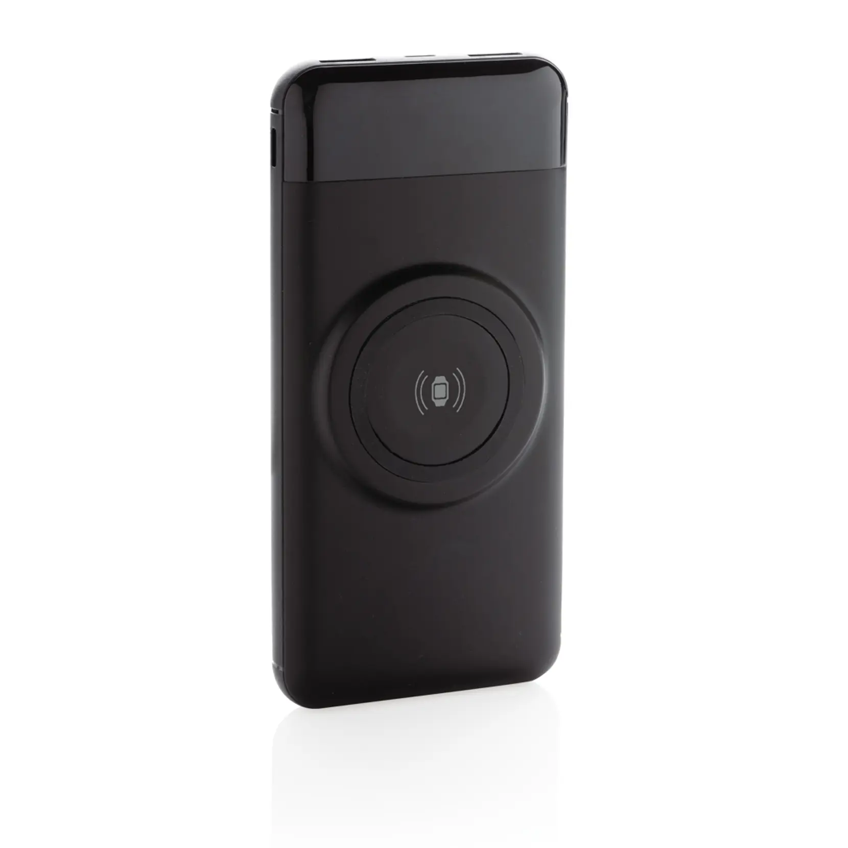 Bild på 10.000 mAh trådlös powerbank med klockladdare