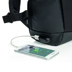 Bild på Madrid stöldskyddad RFID USB laptopryggsäck, PVC-fri