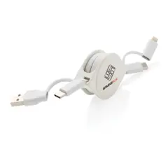 Bild på 6-i-1 kabel i återvunnen plast, RCS standard, och TPE