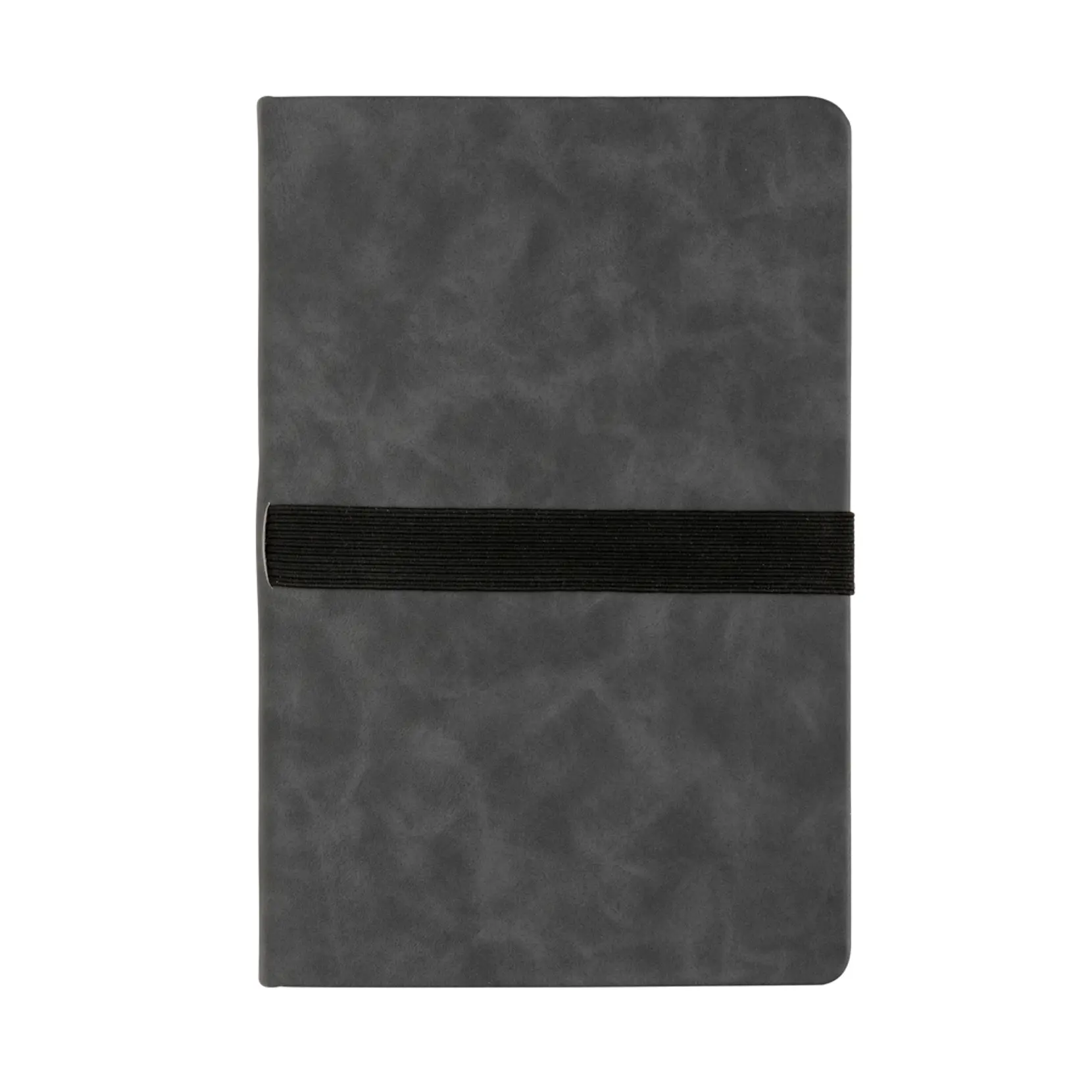 Bild på A5 hardcover PU anteckningsbok med mobil och-pennhållare