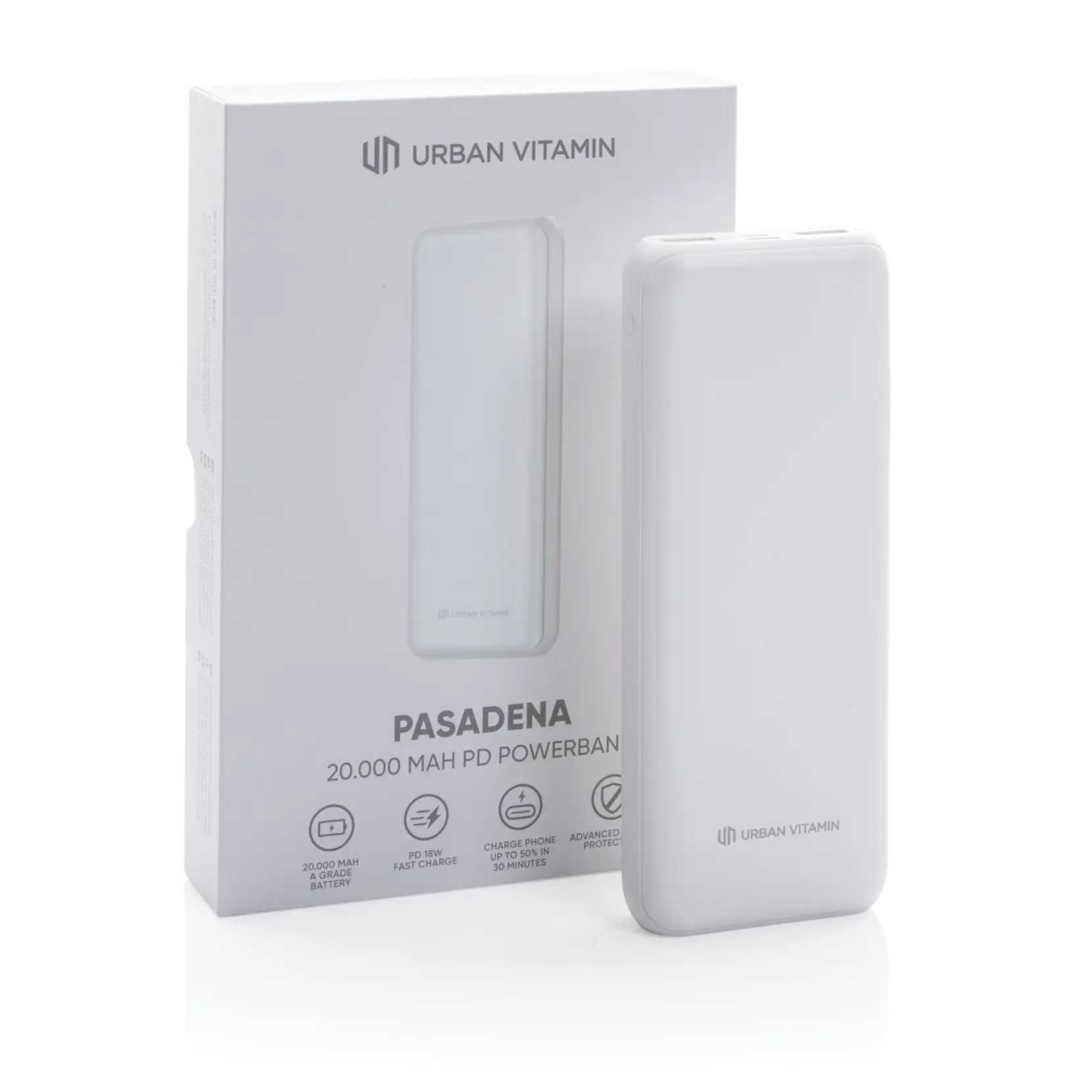 Bild på Urban Vitamin Pasadena 20.000 mAh 18W PD powerbank