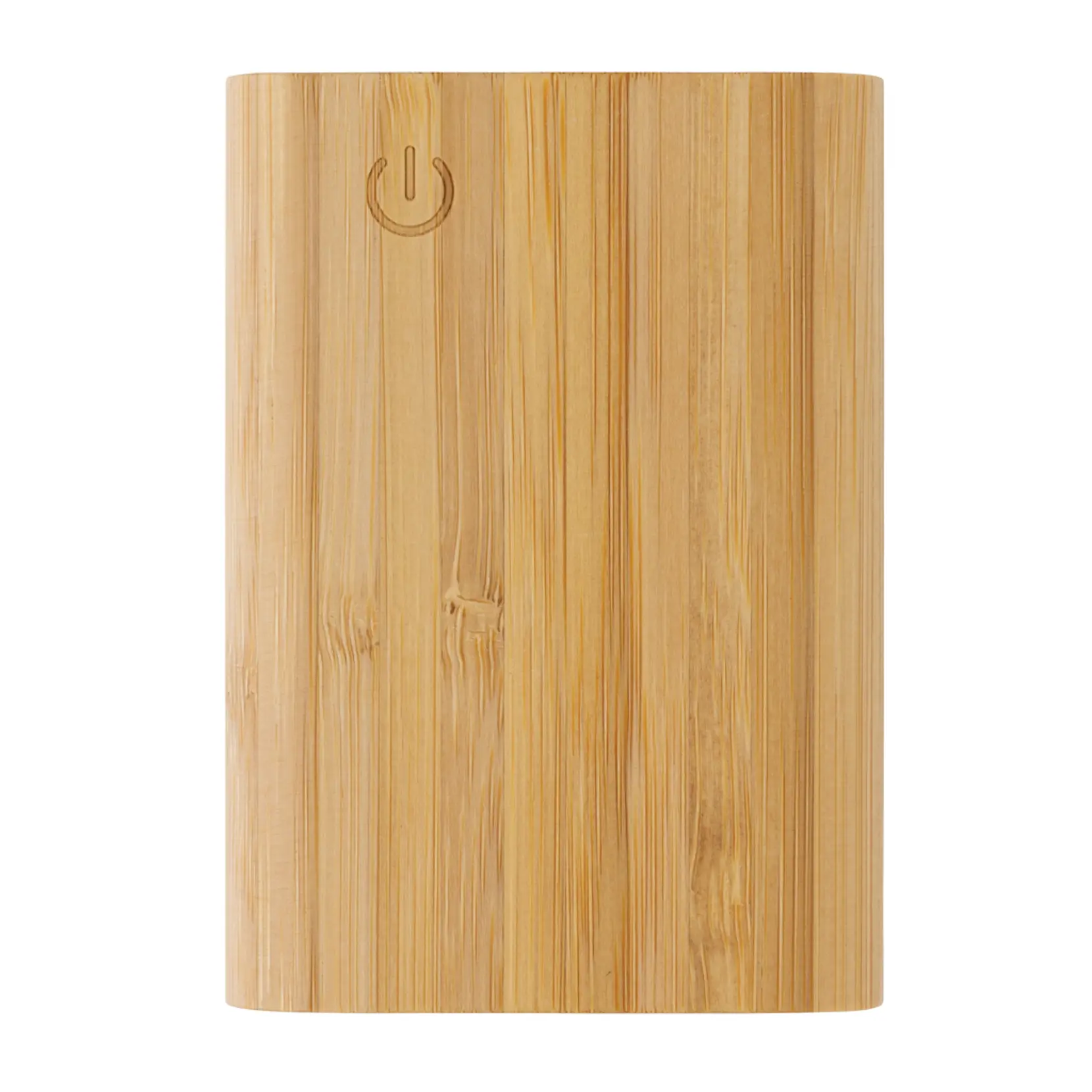 Bild på 5.000 mAh powerbank i bambu