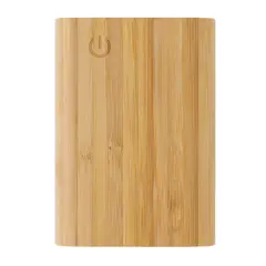Bild på 5.000 mAh powerbank i bambu