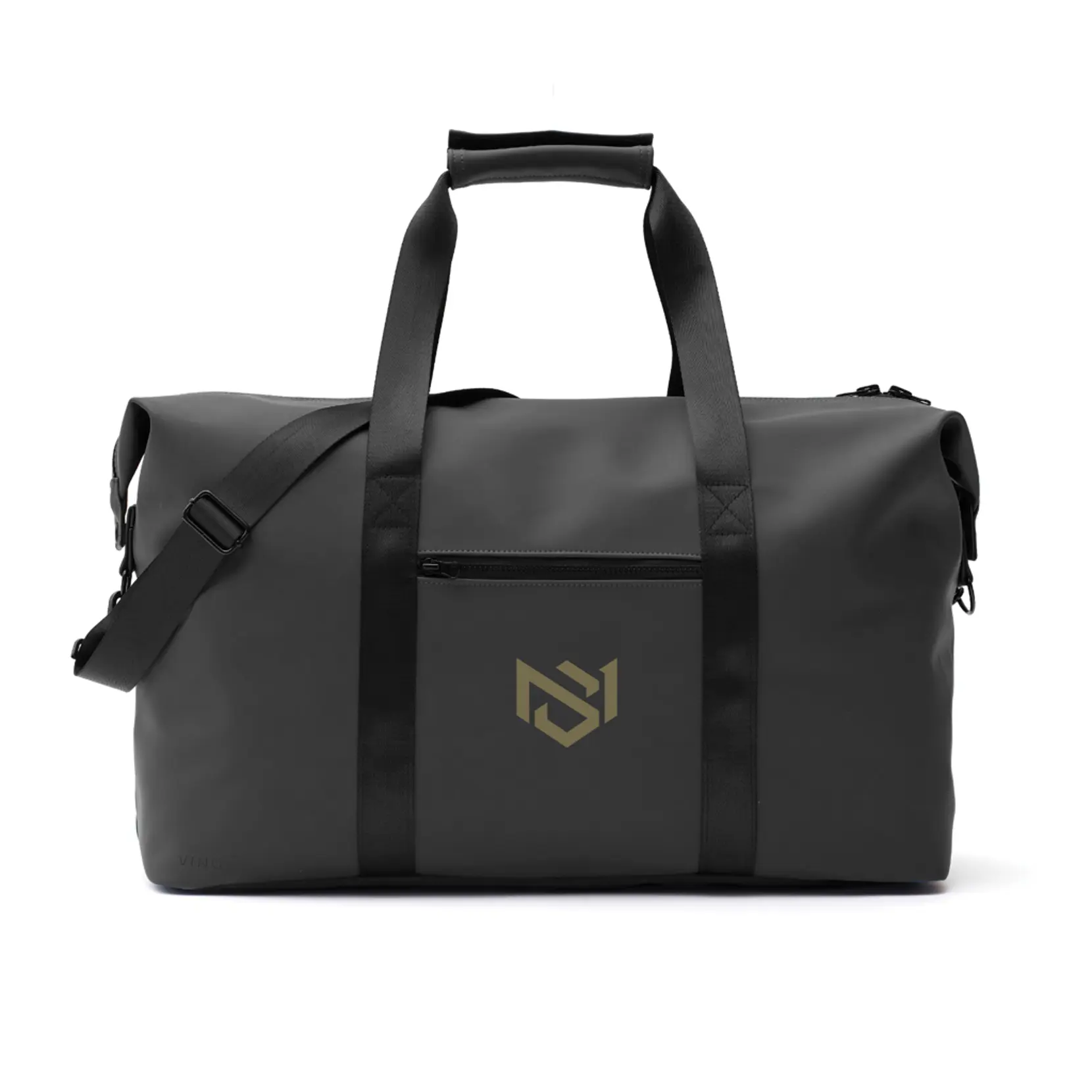 VINGA Baltimore weekendbag med tryck