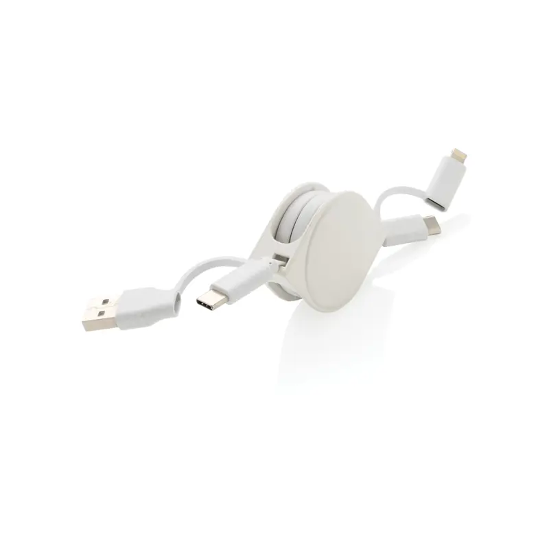 6-i-1 kabel i återvunnen plast, RCS standard, och TPE