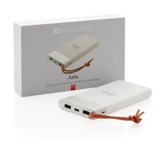 Bild på Aria 8.000 mAh 5W powerbank med trådlös laddning