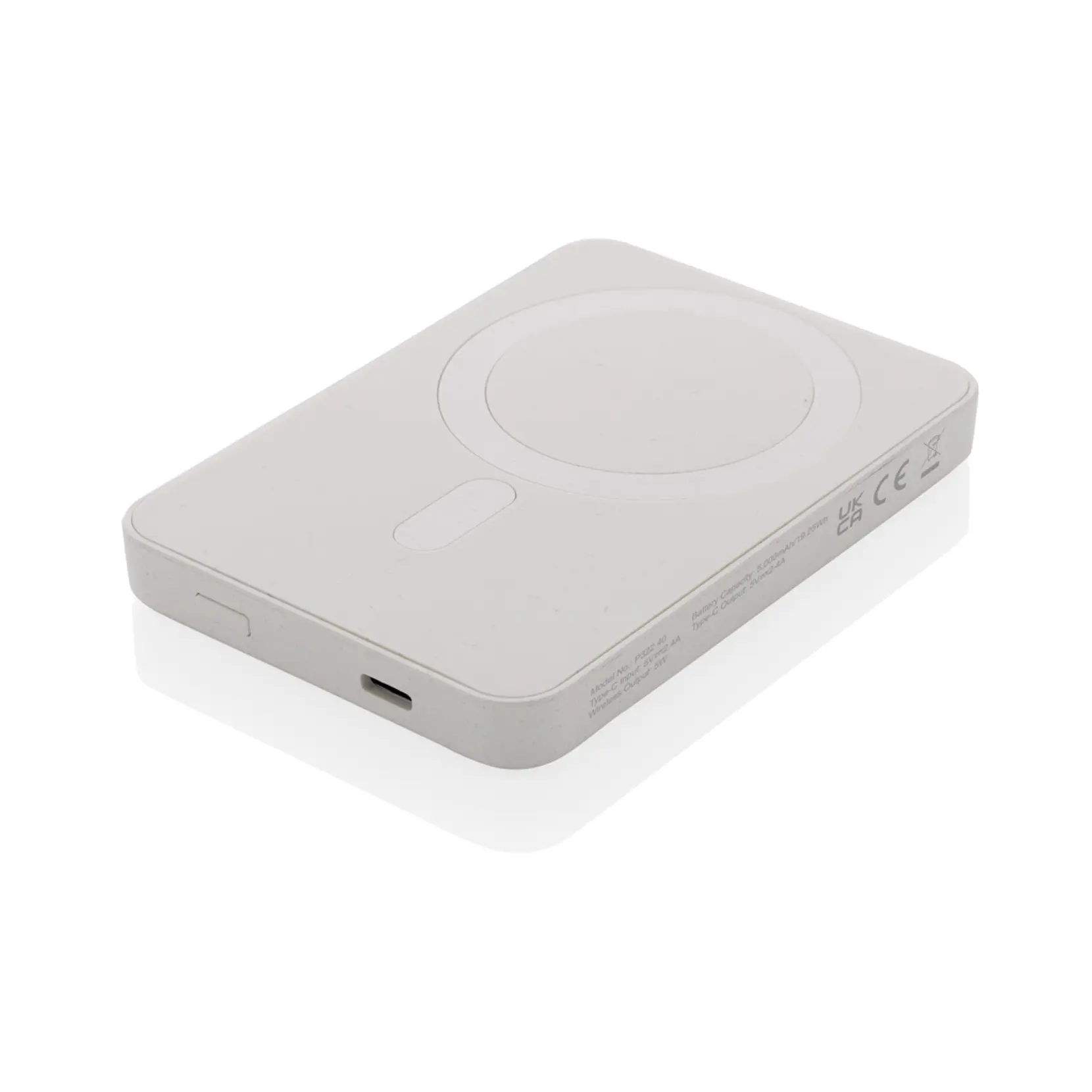 Bild på Magnetix 5.000mAh magnetisk powerbank, RCS återvunnen plast