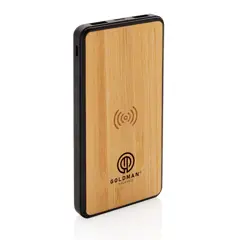 Bild på 8.000 mAh powerbank m. trådlös laddning RCS plast