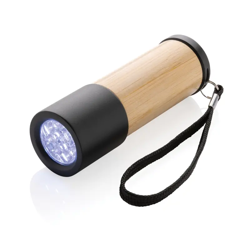 Bambu- och RCS-återvunnen plastficklampa