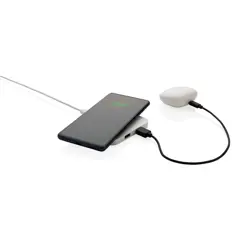 Bild på 10W trådlösa laddare m. USB portar RCS återvunnen plast