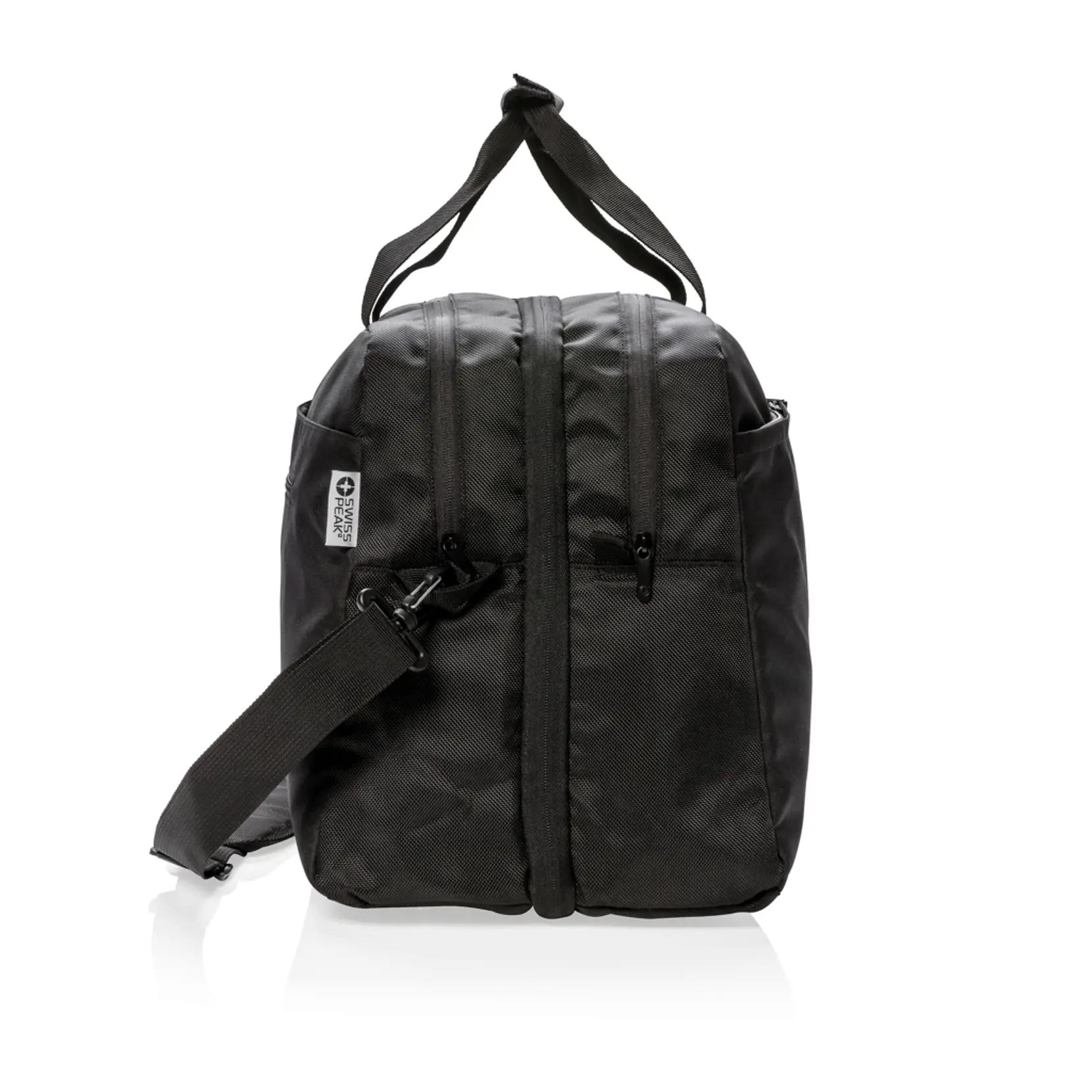 Bild på Swiss Peak RFID duffel med resväskeöppning