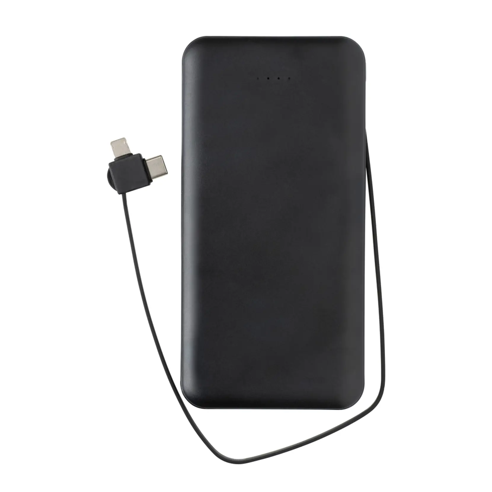 Bild på Lockhart 10.000mAh powerbank, integrerade kablar, RCS plast