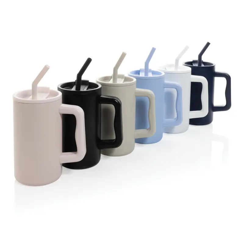 Cube RCS-certifierad kontorsmugg i återvunnet stål 800 ml.