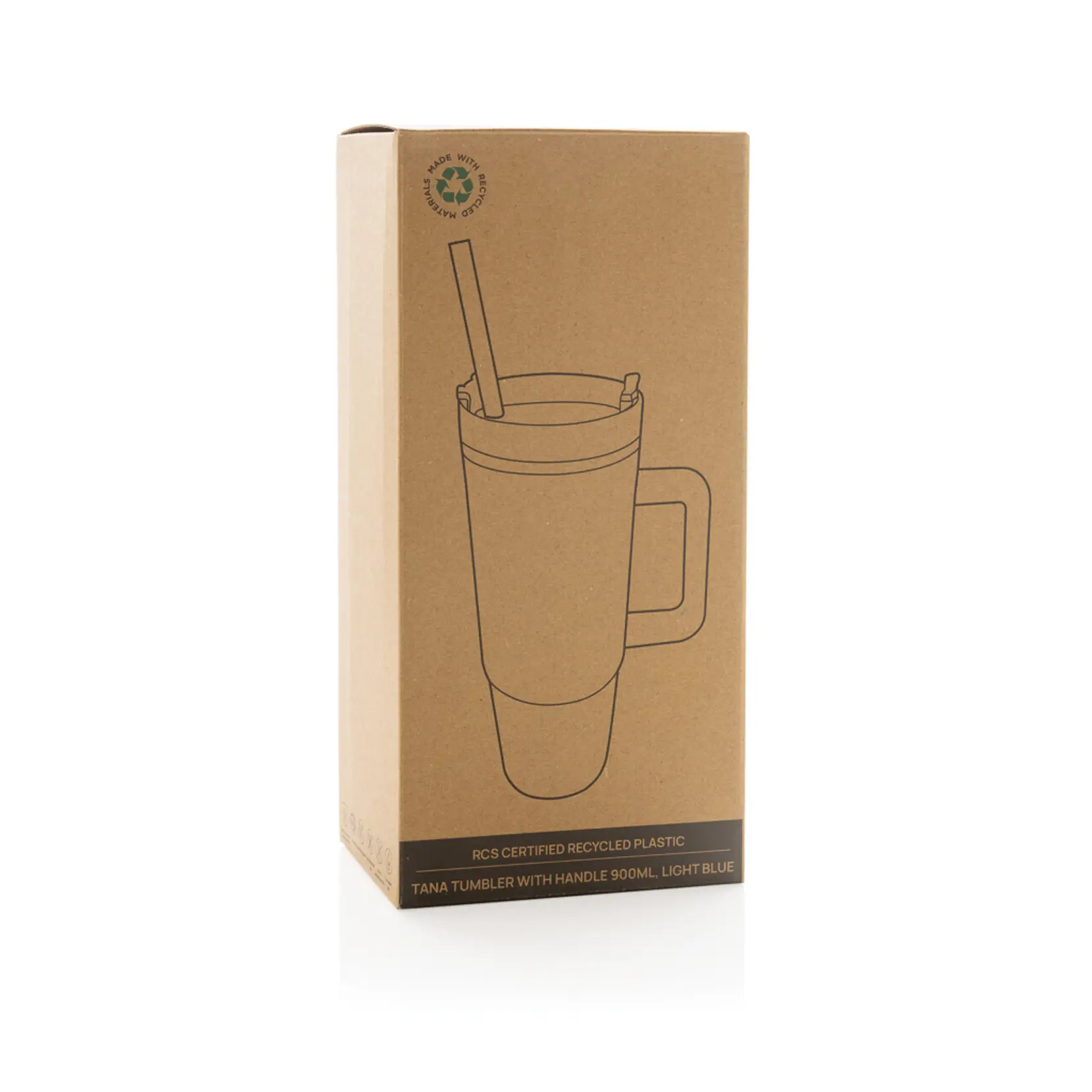 Bild på Tana mugg med handtag 900ml RCS återvunnen plast