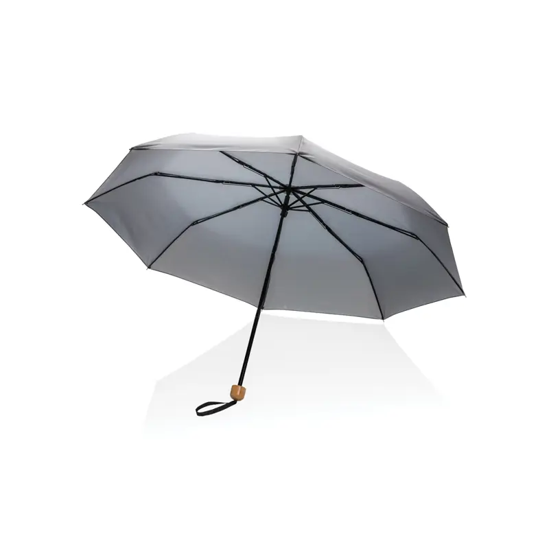 20.5" Impact AWARE™ RPET 190T Pongee paraply  bambu