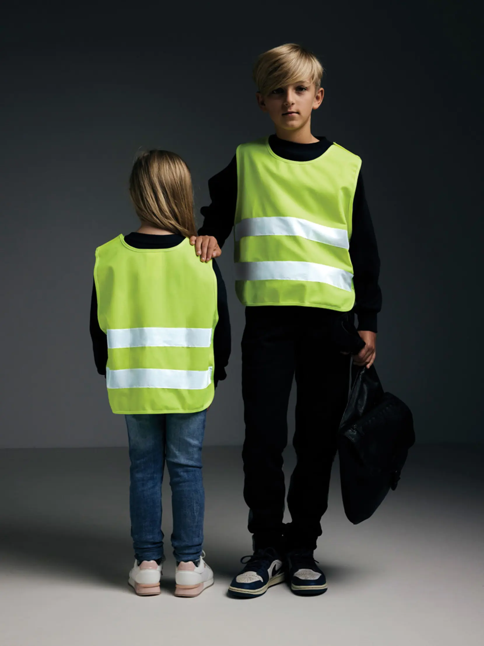 Bild på Reflexväst för barn 3-6 år, GRS återvunnen PET