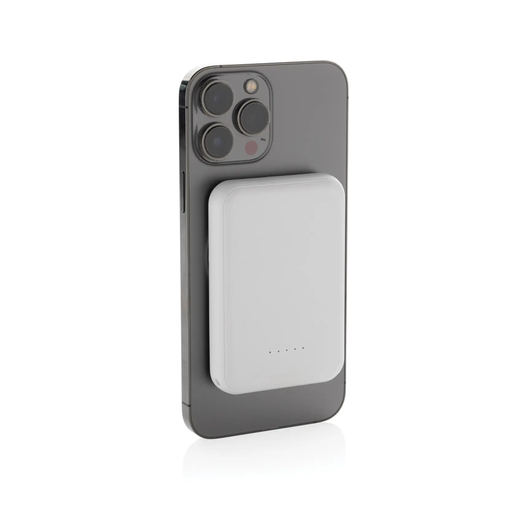 Bild på Stellar RCS återvunnen plast 5000 mah 5W magnetisk powerbank