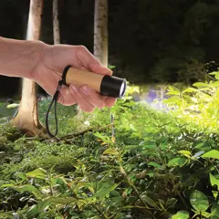 Bild på Bambu- och RCS-återvunnen plastficklampa