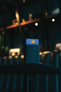 Bild på Seekcard RCS polyester kortplånbok, kan spåras världen runt